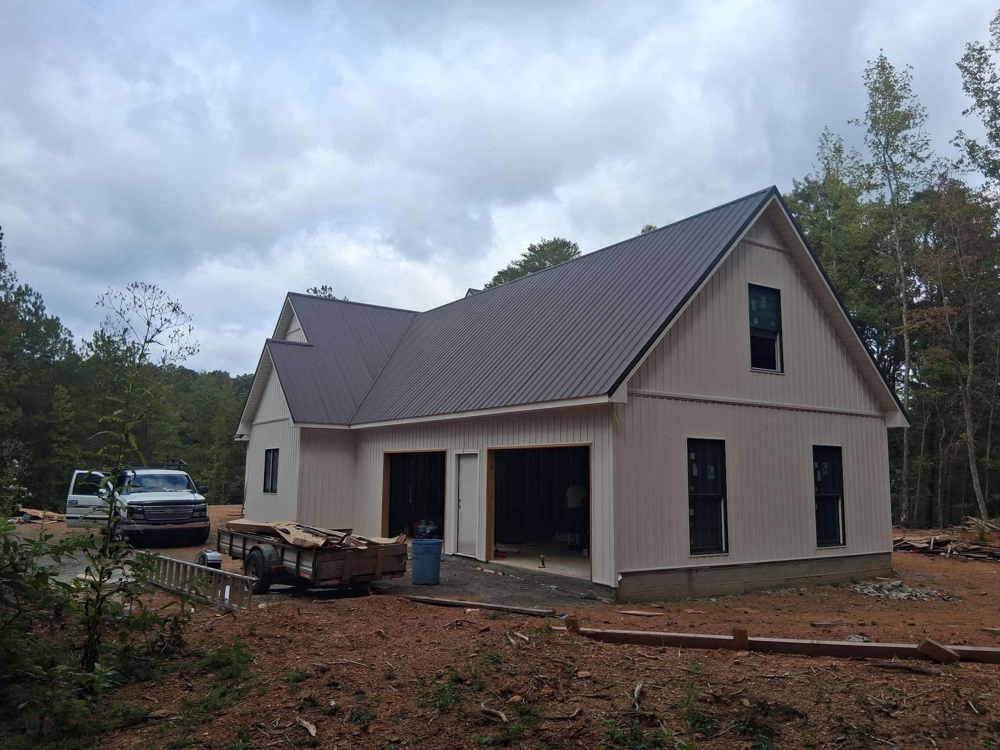 Recent metal roofing project 2